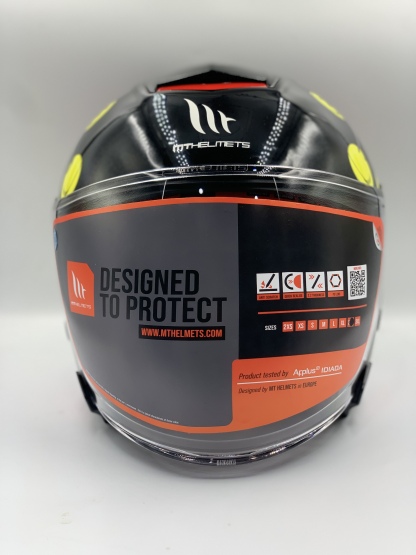 MT Helmet Thunder 3 SV Jet Joker A1 Gloss Black (ECE CERTIFIED)
